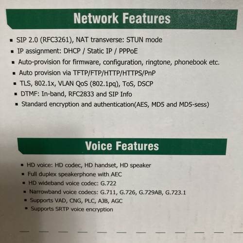 Yealink SIP-T21P E2 Dual-line Entry Level IP Phone - Picture 7 of 9