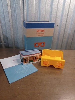 Vtg 3DPRK Matjaž Tančić Koryo Studio  3D Viewer Set  W 56  North Korea Slides !