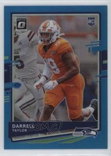 2020 Panini Donruss Optic Rookies Aqua Prizm 140/299 Darrell Taylor #136 0q3
