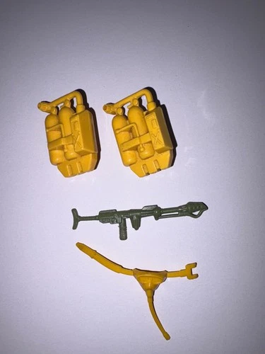 Vintage 1984 Original G.I. Joe ARAH Blowtorch v1 Accessories