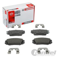 Ferodo ECO-FRICTION BremsbelÄGe Vorne Passend FüR Hyundai Grandeur Sonata Tucson
