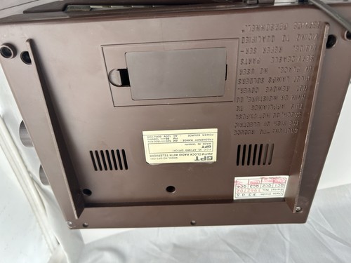 Radio despertador Optimus CR-307 alerta meteorológica AM/FM - Imagen 10 de 12