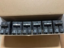 6  x  New Siemens B215 BL 2 pole 15 amp Bolt on 120/240v Circuit Breaker