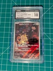 2025 POKEMON JAPANESE TEAM ROCKET'S MEOWTH ART RARE 109/098 CGC 10 GEM MINT