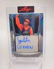 Spike Lee Auto 2/6 2025 Leaf Metal Authentics #I-SL1