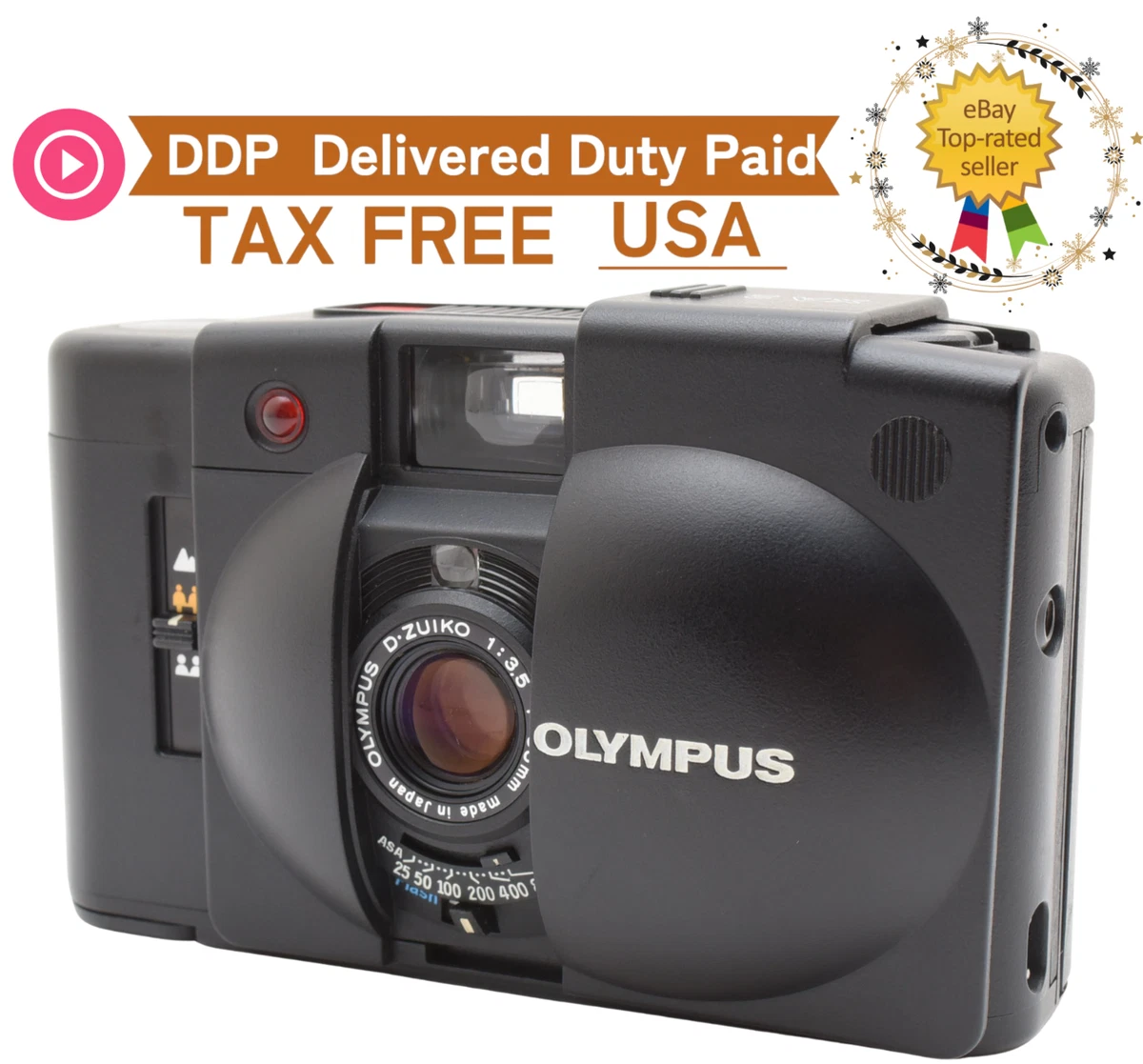 オリンパス　XA2 美品 OLYMPUS XA2 A11付き オリンパス フィルムカメラ OLYMPUS