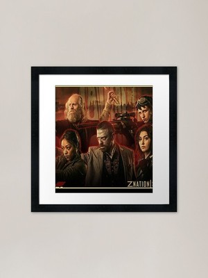 Z Nation Halloween starres Bild Esse gerahmt Wandbild Poster Leinwanddruck Bild
