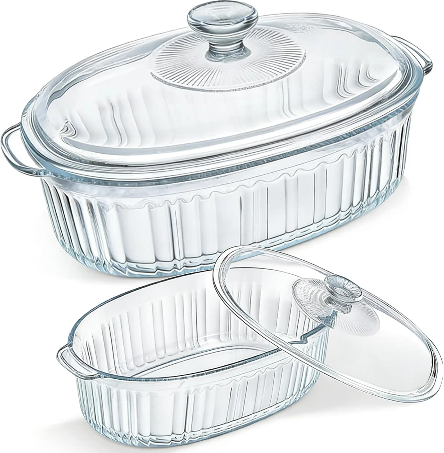 Glass Baking Dishes for Oven, Casserole Dish with Lid, Casserole Dishes for Oven
