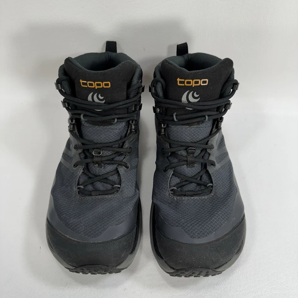 Bota de Senderismo Impermeable Topo Trailventure 2 WP Naranja Carbón Para Hombre Talla 9.5 Foto 3 de 4