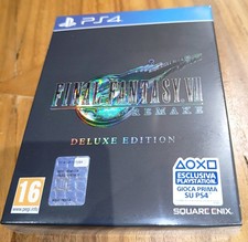 FINAL FANTASY VII 7 REMAKE DELUXE  EDITION PS4 NUOVO SIGILLATO PAL ITA 