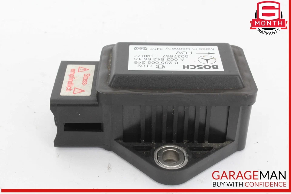 03-11 Sensor aceleración velocidad giro guiñada mercedes r230 sl500 cls350 0025426618 Foto 3 de 4