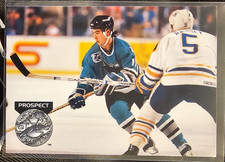 1991-92 Pro Set Platinum Pat Falloon #271 San Jose Sharks