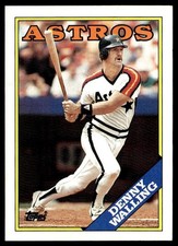 1988 Topps Denny Walling Houston Astros #719
