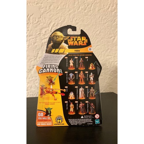 Yoda Star Wars 3.75" Action Figure Episode III ROTS Hasbro 2005 Revenge Sith NEW - Picture 2 of 2