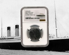 Anthracite Recovered from the Titanic Boiler!...
