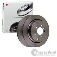 2X NK BREMSSCHEIBEN 350mm BELÜFTET HINTEN PASSEND FÜR LAND ROVER DISCOVERY