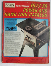 Sears Craftsman Power and Hand Tools Catalog 1977-1978
