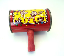 Vintage Kirchhof LIFE OF THE PARTY Tin Lithograph Noisemaker