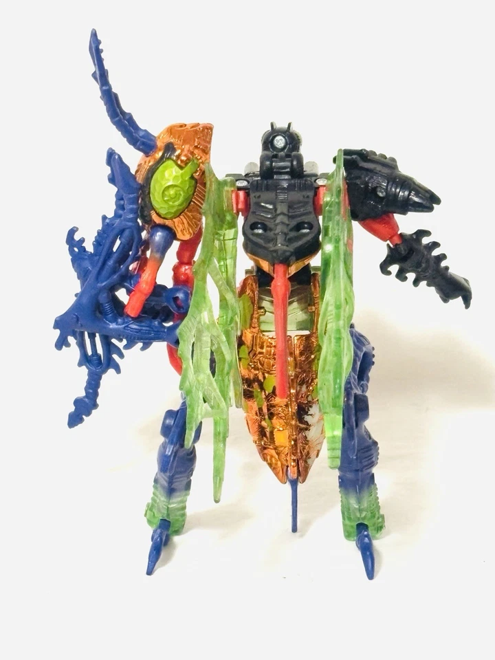 Scourge 100% Complete Transmetals 2 Transformers Beast Wars 1999 Hasbro - Image 3 of 4