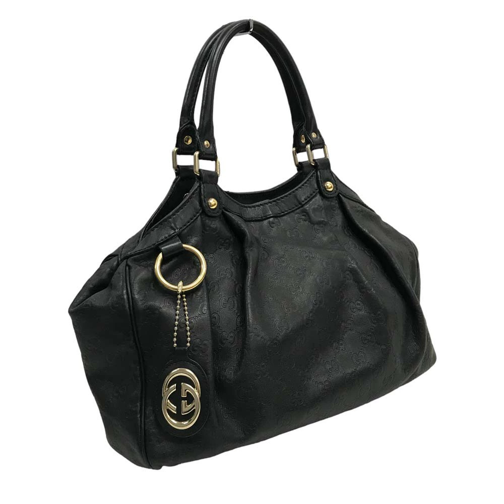 Gucci Sukey Handbag Black ssima | eBay