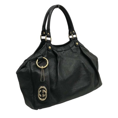 Gucci Sukey Handbag Black ssima | eBay