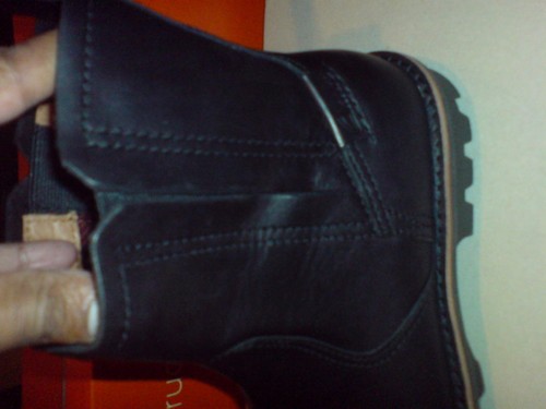 Clarks Uomo ** RAPPLE STORM ** STIVALI IN PELLE NERI ** UK 8,5 / true 9 G - Foto 5 di 6