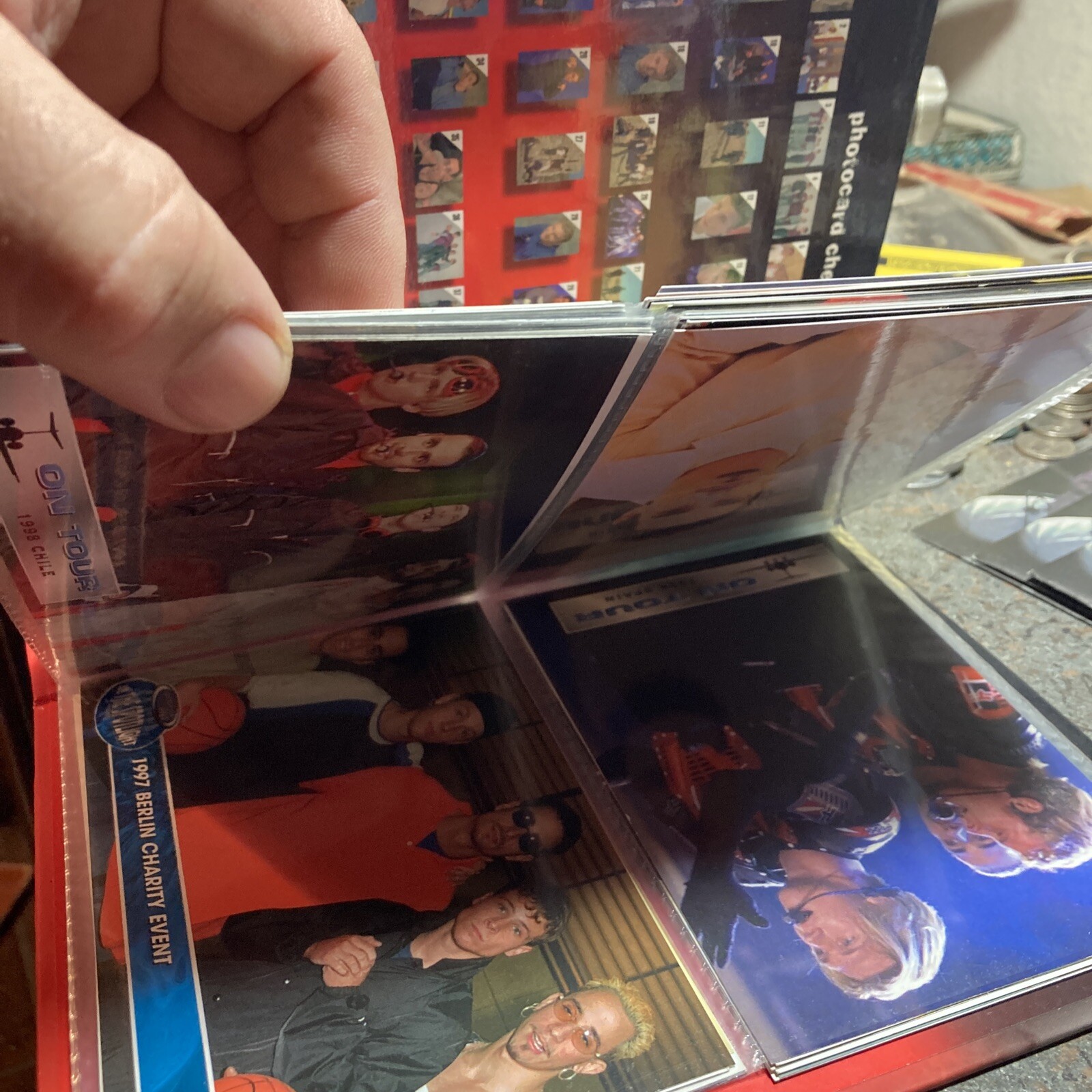 BACKSTREET BOYS Platinum Edition Panini Full Photocards Official Album box lot - Picture 6 of 17