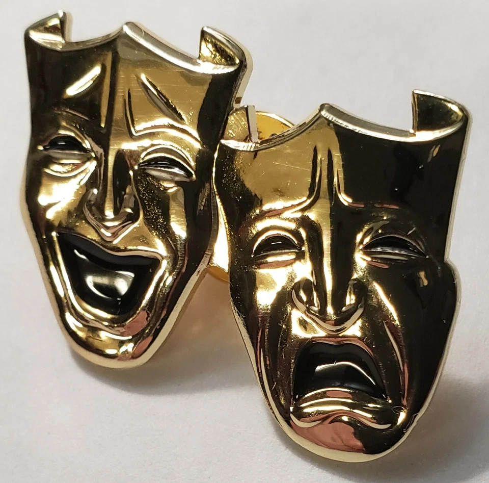 Chicano Chicana Sonríe Ahora Llora Later Lowrider Hombres Sombrero Fedora Bronce Insignia Prendedor Foto 2 de 3