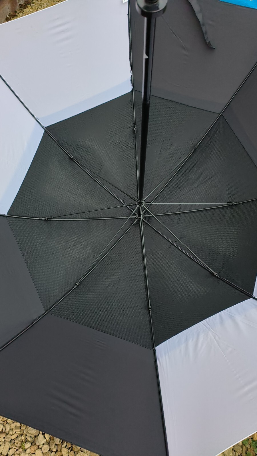 Callaway Golf Black, White, Orange 58 Inch Double Canopy Golf