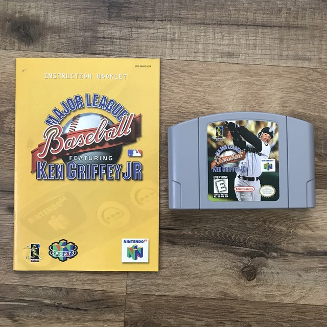 Major League Baseball Featuring Ken Griffey Jr. (Nintendo 64, 1998) N64