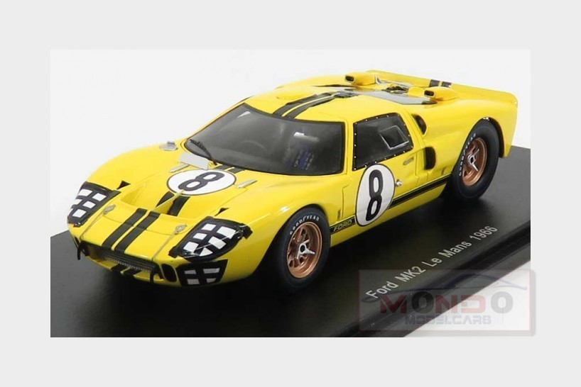 Ford estados unidos mk2 8 24h le mans 1966 F. Gardner J. whitmore Spark 1 43 s5184 Model venta directa de fábrica Ford estados unidos mk2 mk2 mk2 8 24h le mans 1966 F. Gardner J. whitmore Spark 1 43 s5184 Model primera vez respuesta