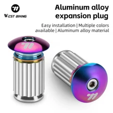 WEST BIKING Bicycle Handlebar Grip Cover MTB Road Bike Bar End Cap Plugs