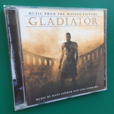 Hans Zimmer GLADIATOR Film Soundtrack CD Ridley Scott Russell Crowe Lisa Gerard