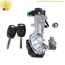 Ignition Lock Cylinder Fits 2007-2011 Honda CRV 06350-SWN-011 with 2 Keys & Chip