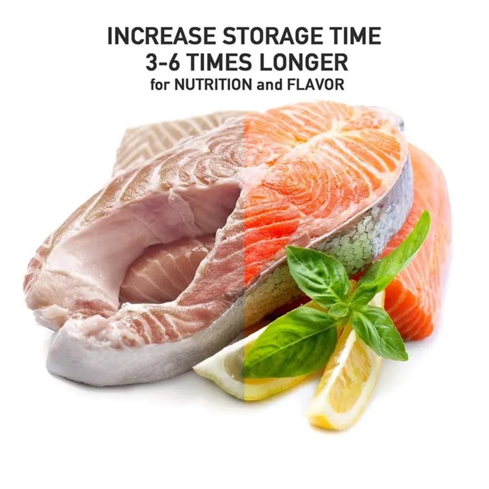 Paquete de almacenamiento de 100-400 paquetes de bolsas selladoras al vacío 6x10 8x12 en relieve para ahorrar alimentos Foto 4 de 4