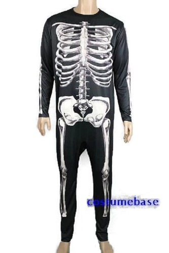 Donnie Darko Traje Esqueleto Fiesta Adulto Disfraz Elegante Vestido Halloween Mono - Imagen 3 de 5