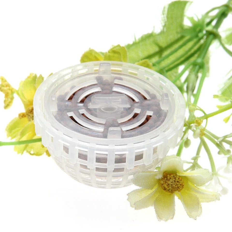 Frete grátis vendedor dos EUA aquário resina tanque de peixes bio bola - bola de musgo de plástico transparente - Imagem 2 de 4