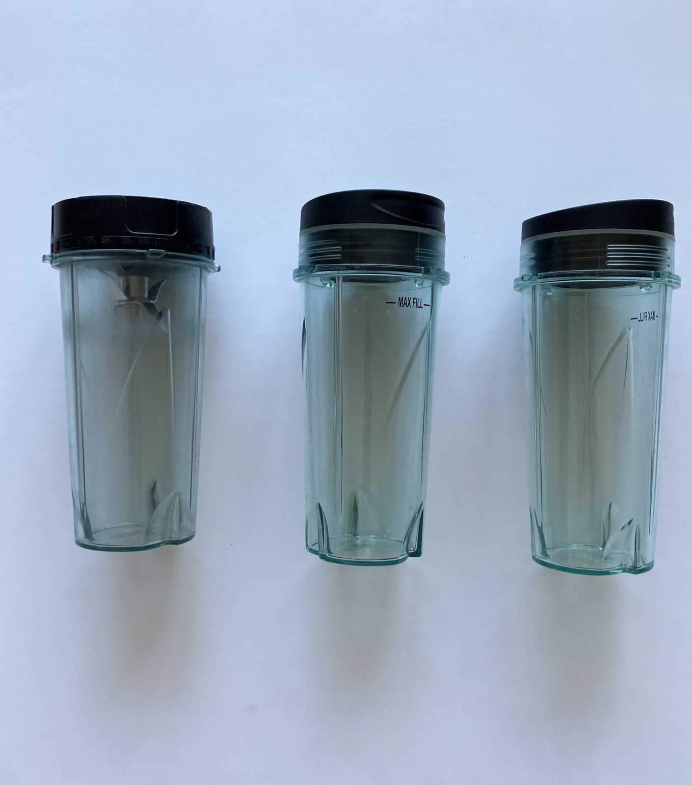 Ninja BL770 Single Serve Blender with 3 16 oz Cups Lids Blades-image