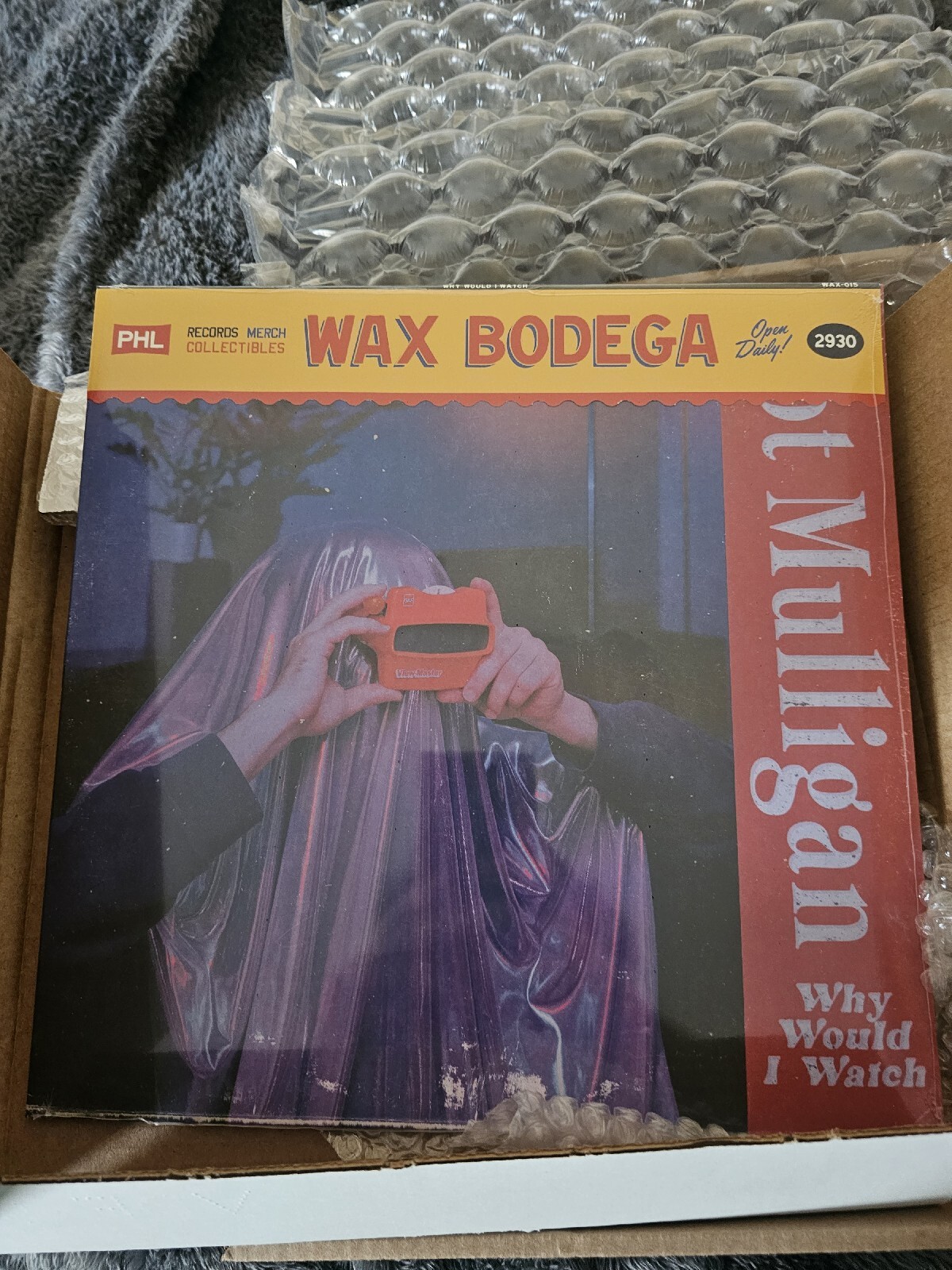 Hot Mulligan Why Would I Watch Pink Blue Vinyl /500 InHand Whiplash