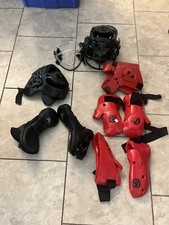 Pre Owned Wrestling Protective Gear, century victory Helmet, Head, Hands,,,,all