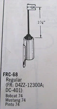 Condenser-Distributor - Breakerpoint Ignition Guaranteed Parts FRC68