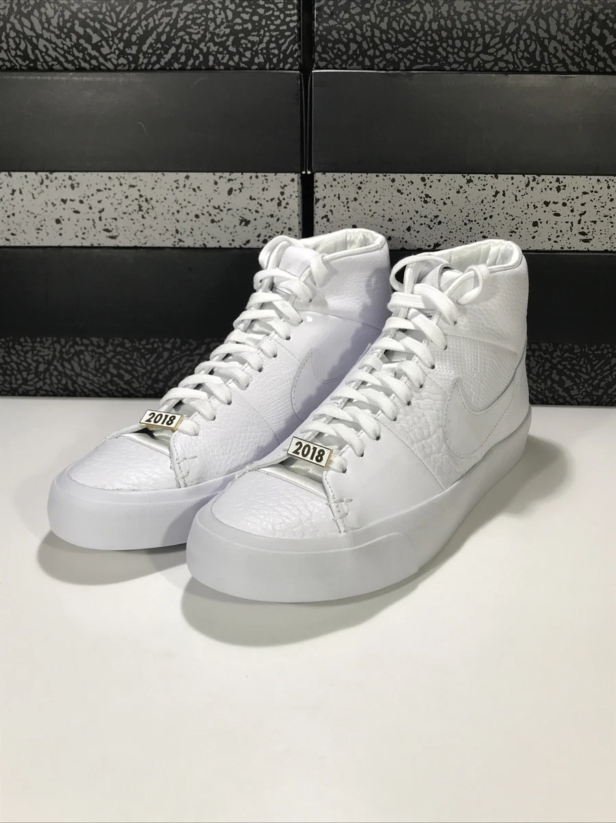 Nike Blazer Royal QS Triple White for Sale | Authenticity 
