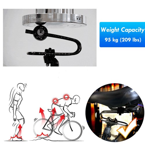 Bicycle Seat Shock Absorber Softens Road Vibrations Saddle Spring Suspension - Picture 7 of 10