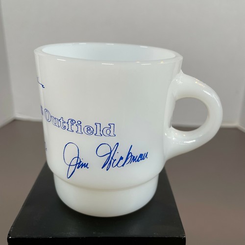 Vintage Anchor Hocking Fire King 1969 Chicago Cubs Outfield Mug. - Picture 4 of 8