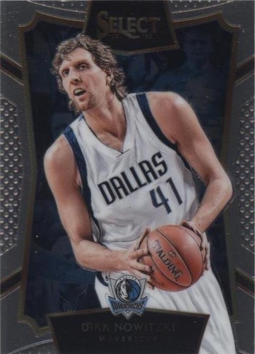 2015 Panini Select Dirk Nowitzki Blue Prizm /249 COLOR MATCH PSA 