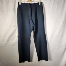 navy jaeger wool leggings size 18 zip pockets on front wool/elastane