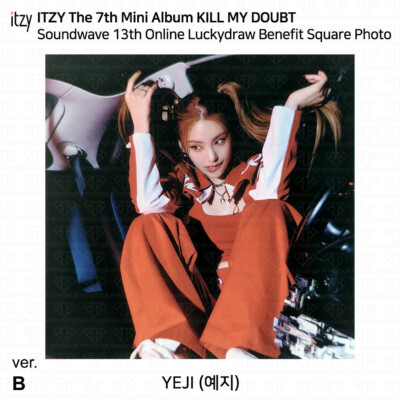ITZY KILL MY DOUBT Soundwave 13th Online Luckydraw Photocard