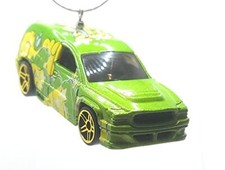 Christmas Ornament for Dodge Fandango Green Grafitti Decal