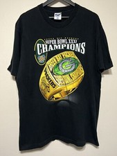 Vintage 1997 Packers Super Bowl XXXI Champs Ring T Shirt Pro Player XL