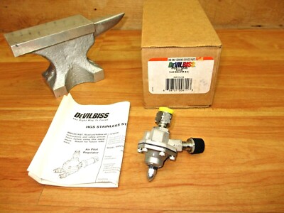 Devilbiss HGS-5239 *NEW* Fluid Regulator Stainless Steel